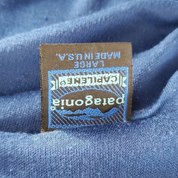 Patagonia Capilene Base Layer Shirt Size L Quarter Zip Long Sleeve Top - Picture 9 of 11